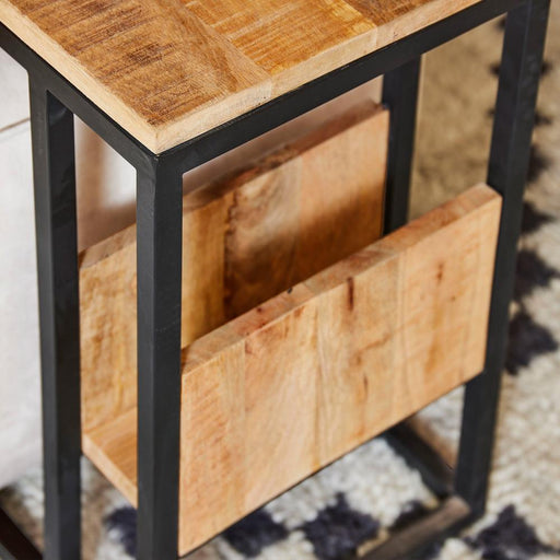 Starfurn Slider | Naturel mangohout-Bijzettafels-Starfurn