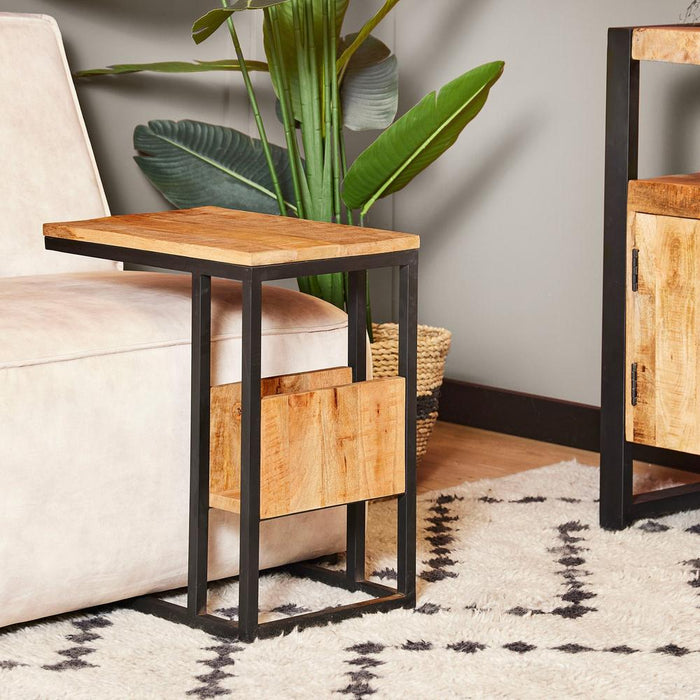 Starfurn Slider | Naturel mangohout-Bijzettafels-Starfurn