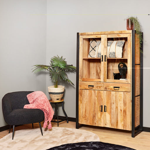 Starfurn Vitrinekast Boaz 115 cm-Vitrinekasten-Starfurn