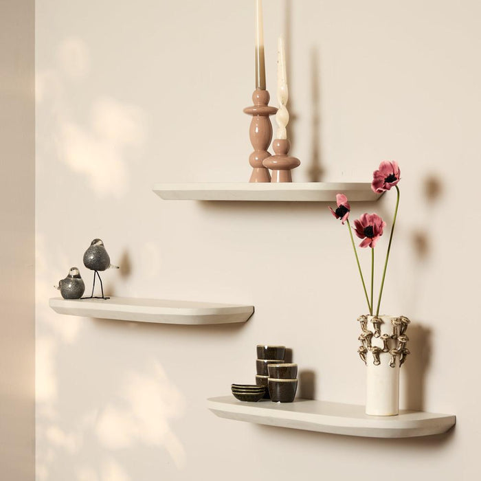 Starfurn Wandplank Gusta Sand | 60 cm | Set van 3-Wandplanken-Starfurn