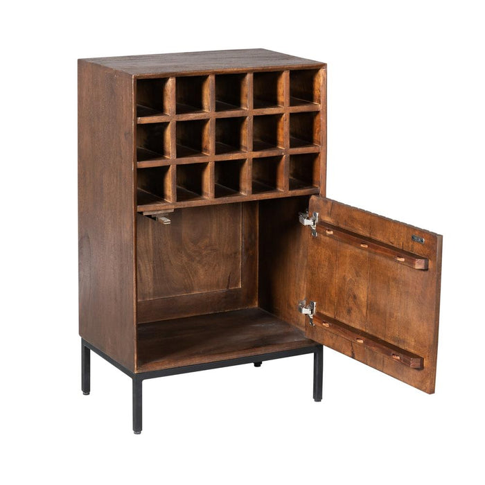 Starfurn Wijnkast Madison Brown | 55 cm-Wijnkasten-Starfurn