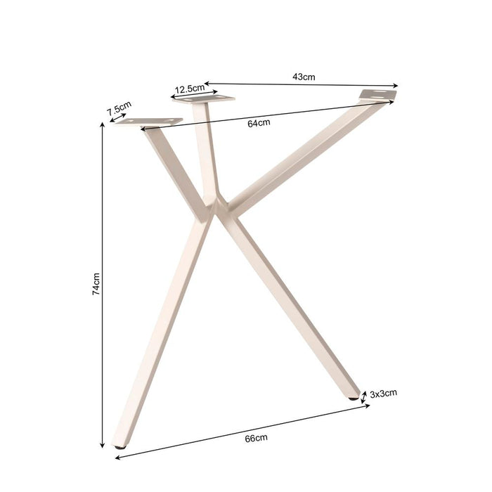 Starfurn Y-Poot | Sand-Tafelpoten-Starfurn