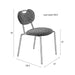 Stoel Aspen Grey-Eetkamerstoelen-Creating Home