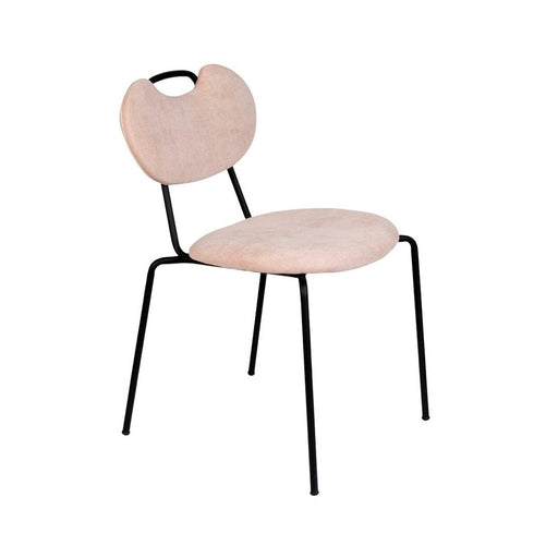 Stoel Aspen Light Pink-Eetkamerstoelen-Creating Home