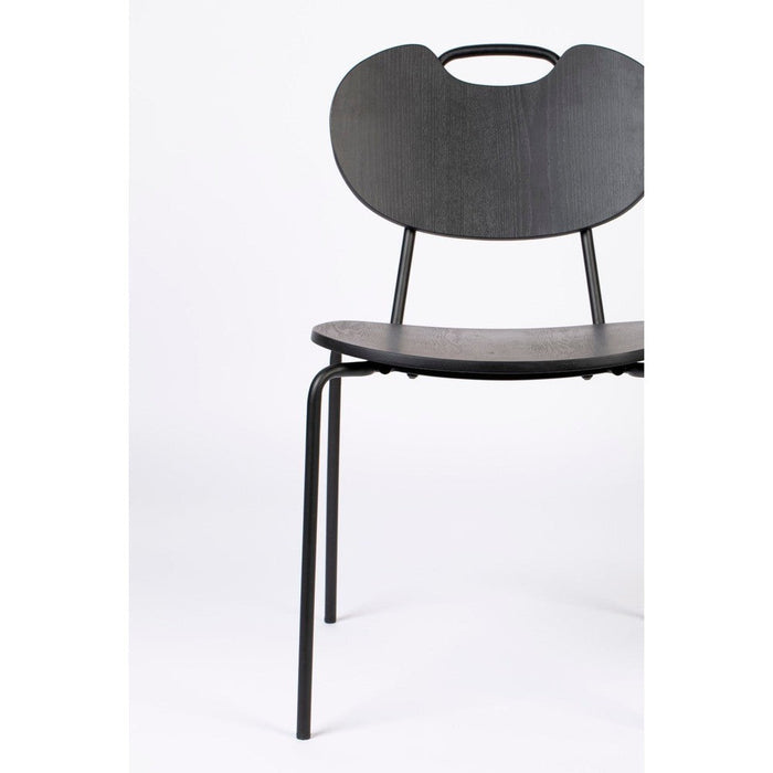 Stoel Aspen Wood Black-Eetkamerstoelen-Creating Home