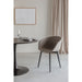 Stoel Charly | Beige | met zwarte poten-Eetkamerstoelen-Creating Home