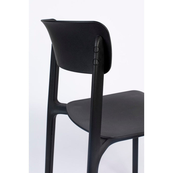 Stoel Clive Black-Eetkamerstoelen-Creating Home