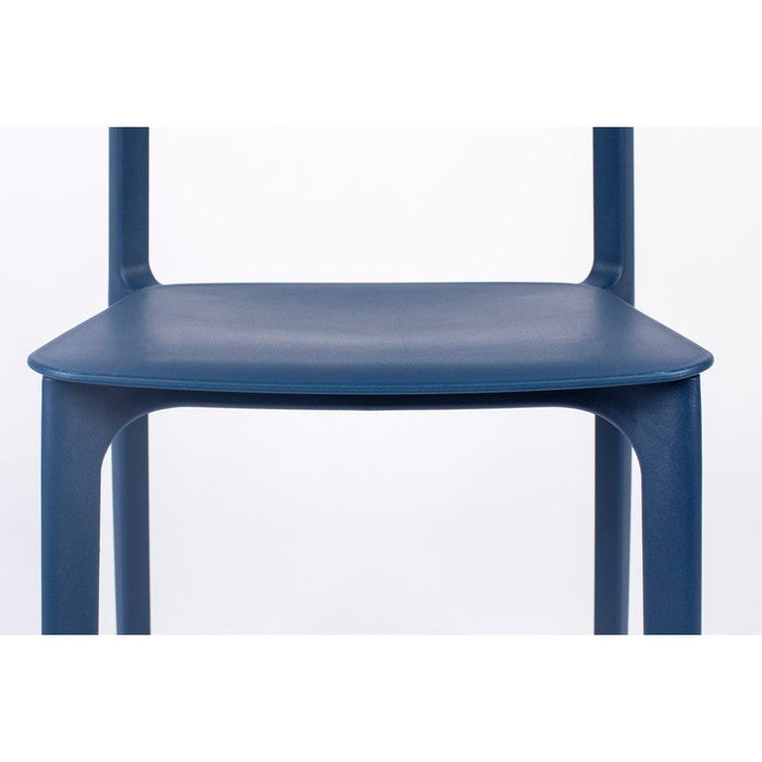 Stoel Clive Dark Blue-Eetkamerstoelen-Creating Home