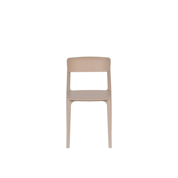 Stoel Clive Light Brown-Eetkamerstoelen-Creating Home