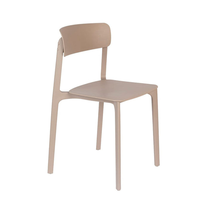 Stoel Clive Light Brown-Eetkamerstoelen-Creating Home