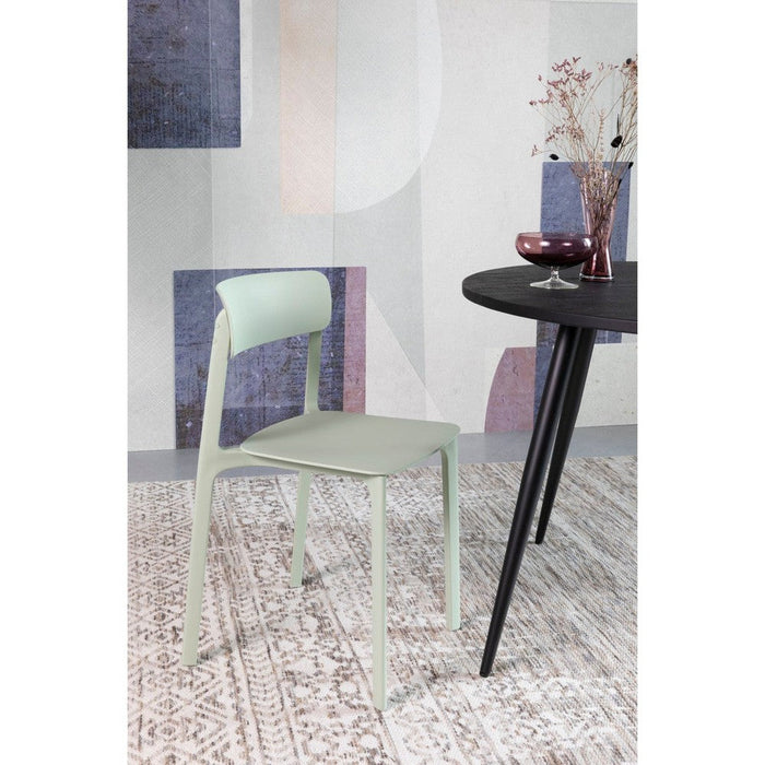 Stoel Clive Light Green-Eetkamerstoelen-Creating Home