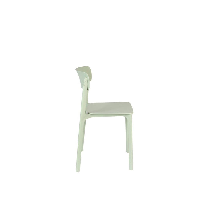 Stoel Clive Light Green-Eetkamerstoelen-Creating Home