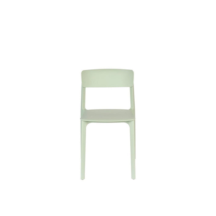 Stoel Clive Light Green-Eetkamerstoelen-Creating Home