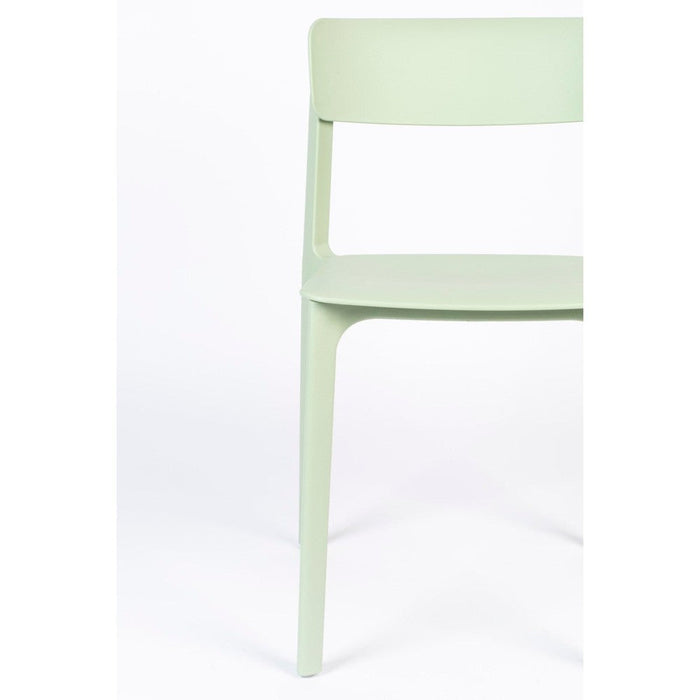 Stoel Clive Light Green-Eetkamerstoelen-Creating Home