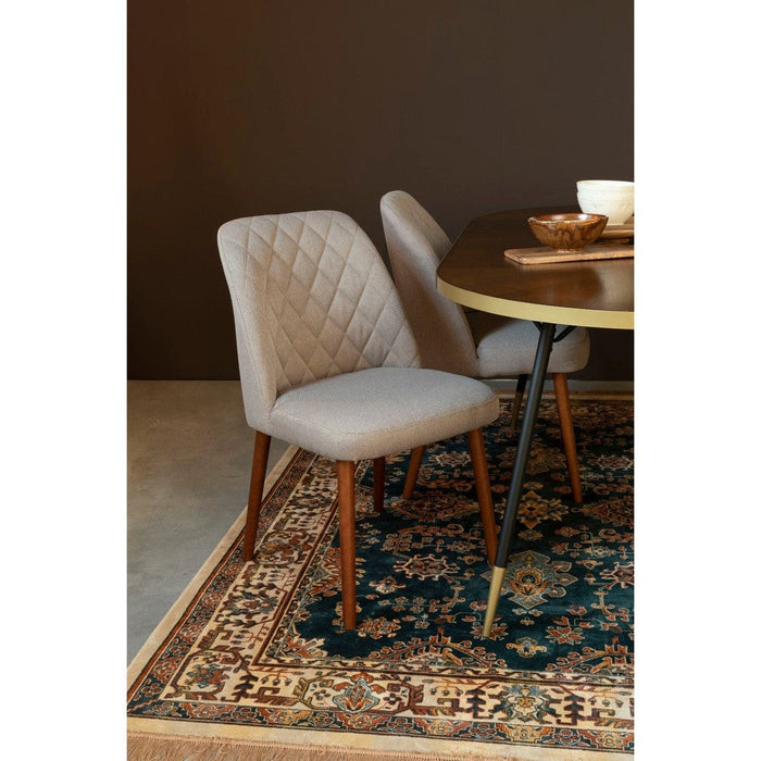 Stoel Conway Beige-Eetkamerstoelen-Creating Home