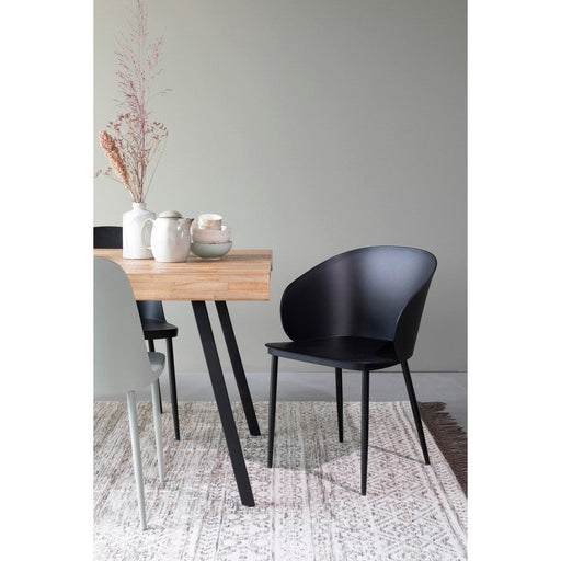 Stoel Gigi All Black-Eetkamerstoelen-Creating Home