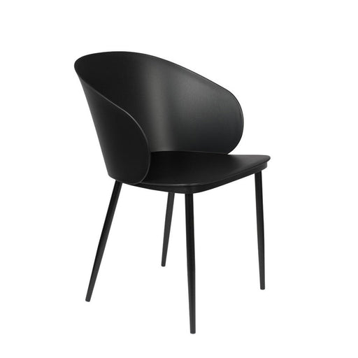 Stoel Gigi All Black-Eetkamerstoelen-Creating Home