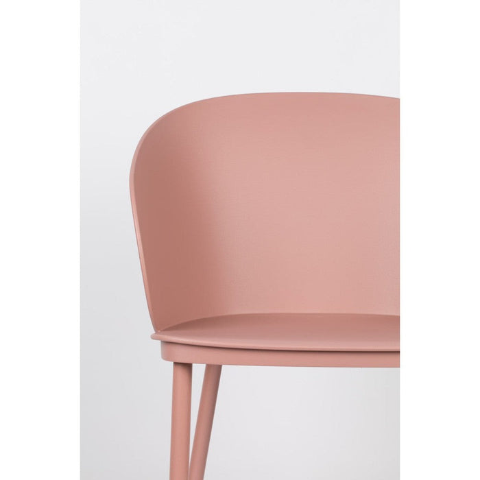 Stoel Gigi All Pink-Eetkamerstoelen-Creating Home