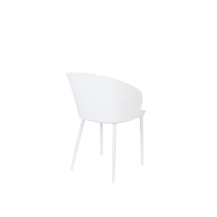 Stoel Gigi All White-Eetkamerstoelen-Creating Home