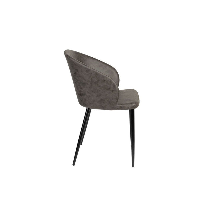 Stoel Hadid Anthracite-Eetkamerstoelen-Creating Home