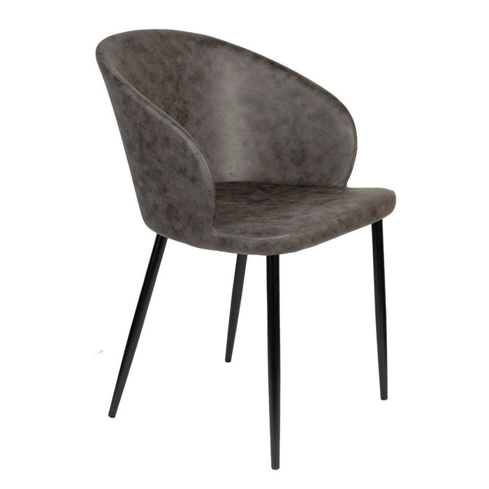 Stoel Hadid Anthracite-Eetkamerstoelen-Creating Home