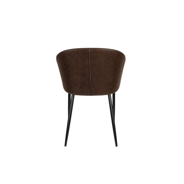 Stoel Hadid Brown-Eetkamerstoelen-Creating Home