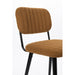 Stoel Jake Ochre Bouclé-Eetkamerstoelen-Creating Home