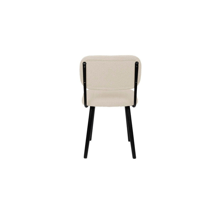 Stoel Jake Off White Bouclé-Eetkamerstoelen-Creating Home