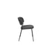 Stoel Jolien Black/Dark Grey-Eetkamerstoelen-Creating Home