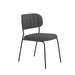 Stoel Jolien Black/Dark Grey-Eetkamerstoelen-Creating Home