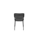 Stoel Jolien Black/Dark Grey-Eetkamerstoelen-Creating Home