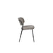 Stoel Jolien Black/Grey-Eetkamerstoelen-Creating Home