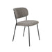 Stoel Jolien Black/Grey-Eetkamerstoelen-Creating Home