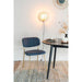 Stoel Jolien Gold/Dark Blue-Eetkamerstoelen-Creating Home