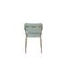 Stoel Jolien Gold/Light Green-Eetkamerstoelen-Creating Home