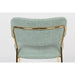 Stoel Jolien Gold/Light Green-Eetkamerstoelen-Creating Home