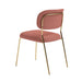 Stoel Jolien Gold/Pink-Eetkamerstoelen-Creating Home