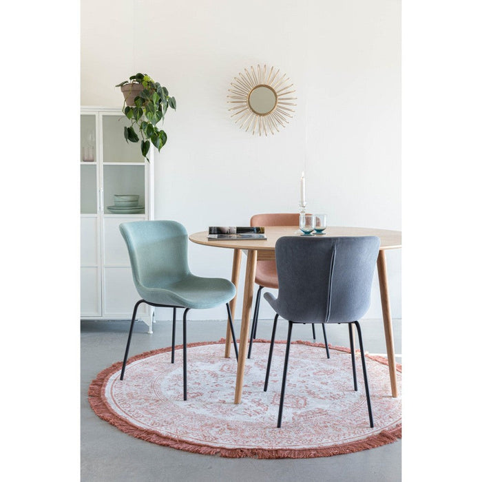 Stoel Junzo Rib Blue-Eetkamerstoelen-Creating Home