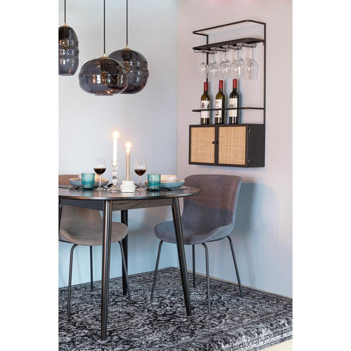 Stoel Junzo Rib Blue-Eetkamerstoelen-Creating Home