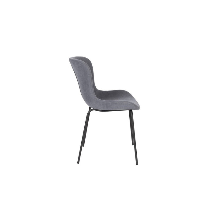 Stoel Junzo Rib Blue-Eetkamerstoelen-Creating Home