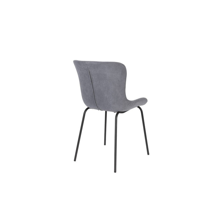 Stoel Junzo Rib Blue-Eetkamerstoelen-Creating Home