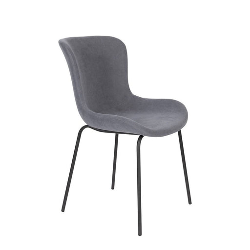 Stoel Junzo Rib Blue-Eetkamerstoelen-Creating Home