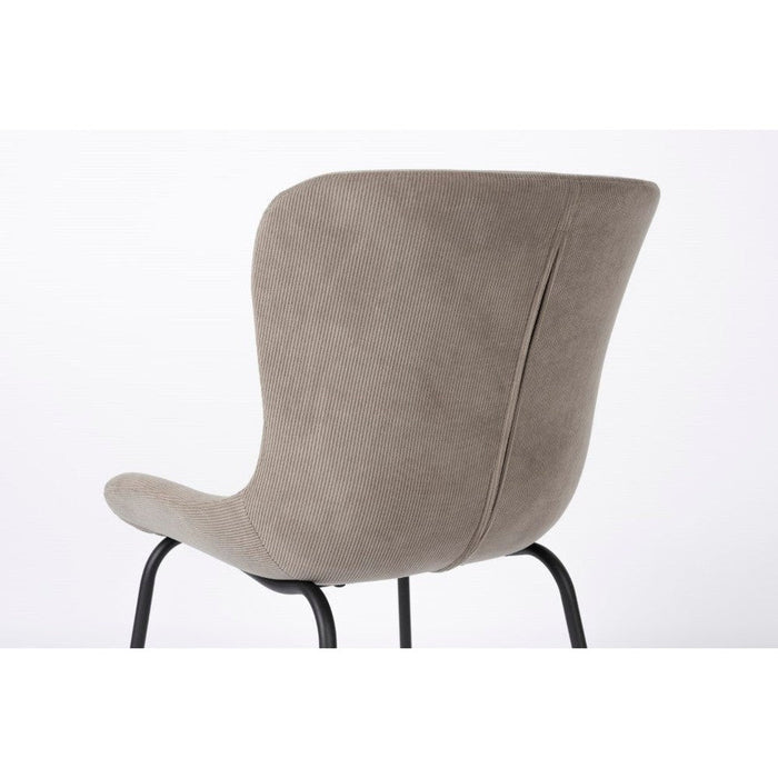 Stoel Junzo Rib Grey-Eetkamerstoelen-Creating Home