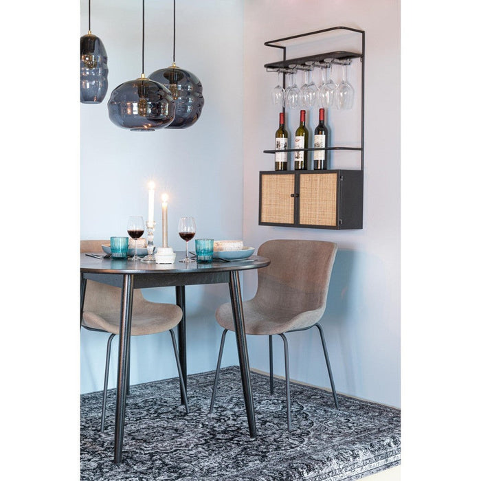 Stoel Junzo Rib Grey-Eetkamerstoelen-Creating Home