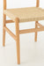 Stoel Lap beukenhout/touw naturel-Eetkamerstoelen-J-Line