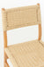 Stoel Lap beukenhout/touw naturel-Eetkamerstoelen-J-Line