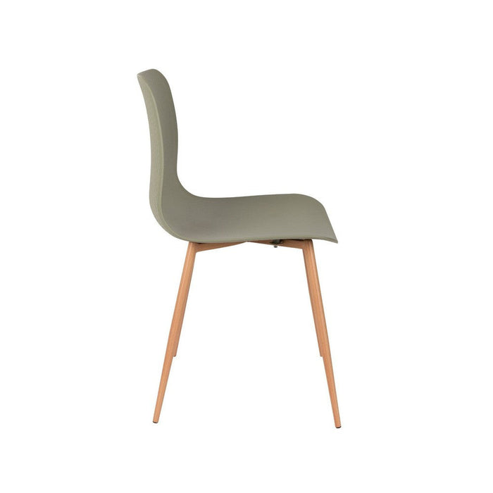 Stoel Leon Green-Eetkamerstoelen-Creating Home