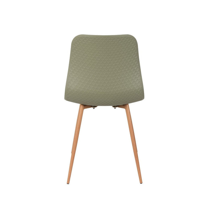 Stoel Leon Green-Eetkamerstoelen-Creating Home