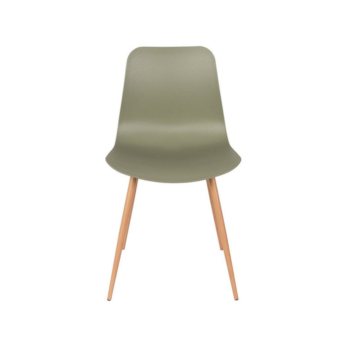 Stoel Leon Green-Eetkamerstoelen-Creating Home