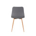 Stoel Leon Grey-Eetkamerstoelen-Creating Home